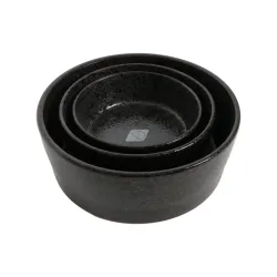 Hundenäpfe & Tränken D&D Trendy Napf Jasper black dots - 13 cm...