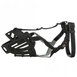 Halsbänder & Leinen Trixie Maulkorb Muzzle Flex, Gummi - L-XL...