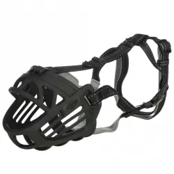 Halsbänder & Leinen Trixie Maulkorb Muzzle Flex, Gummi - L-XL...