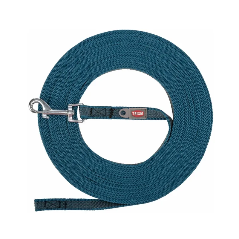 Leinen Trixie Schleppleine, gummiert - petrol - 15 m/15 mm jetzt...
