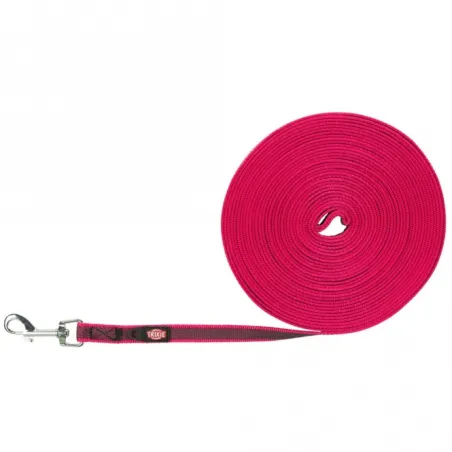 Leinen Trixie Schleppleine, gummiert - fuchsia - 15 m/15 mm jetzt...