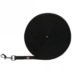 Leinen Trixie Schleppleine, gummiert - schwarz - 15 m/15 mm jetzt...