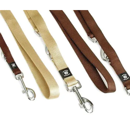 Leinen Karlie ASP Führleine - Braun - 20 mm, 200 cm jetzt online