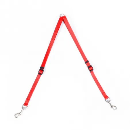 Leinen Duvoplus Nylon-Kupplungsstück für Hundeleine - Rot jetzt online