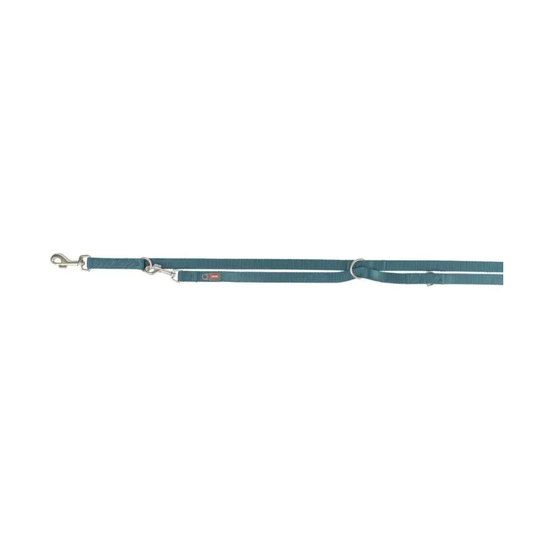 Leinen Trixie Premium Verlängerungsleine - petrol - 2,00 m/15 mm...