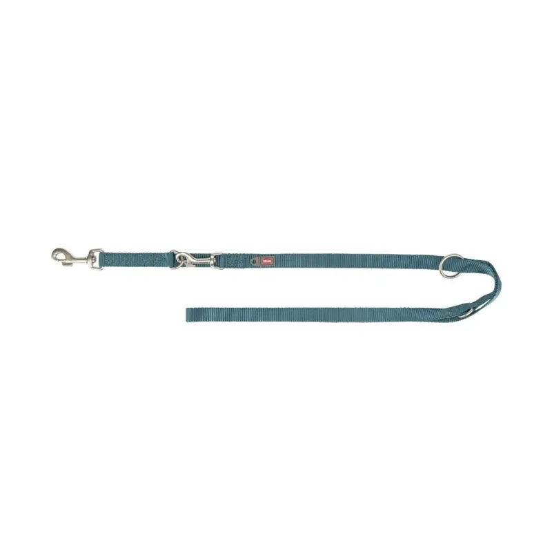 Leinen Trixie Premium Verlängerungsleine - petrol - 2,00 m/15 mm...