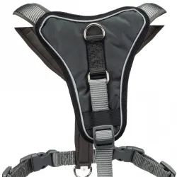 Halsbänder & Leinen Trixie Premium Y-Geschirr - grafit - 33-42...