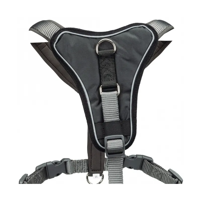 Halsbänder & Leinen Trixie Premium Y-Geschirr - grafit - 30-37...