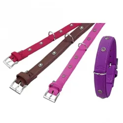 Halsbänder Karlie Art Buffalo Deco Halsband - Lila - 60cm / 30mm...