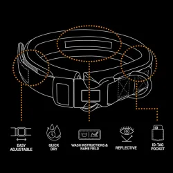 Halsbänder Duvoplus EXPLOR Ultimate Fit Comfy Halsband Classic -...