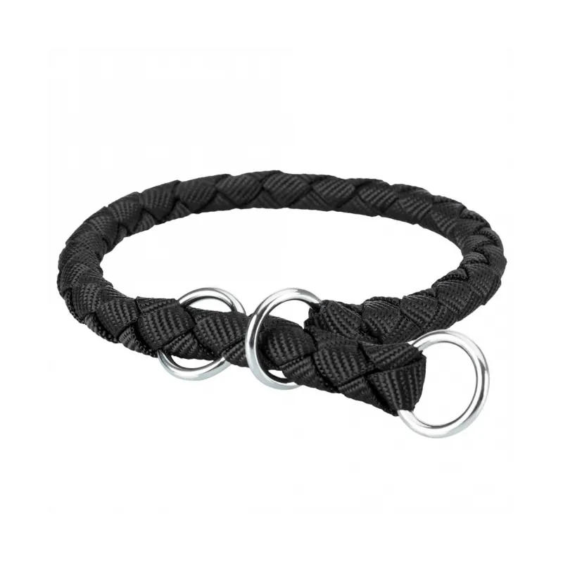 Halsbänder Trixie Cavo Zug-Stopp-Halsband - schwarz - 39-45 cm/ø...
