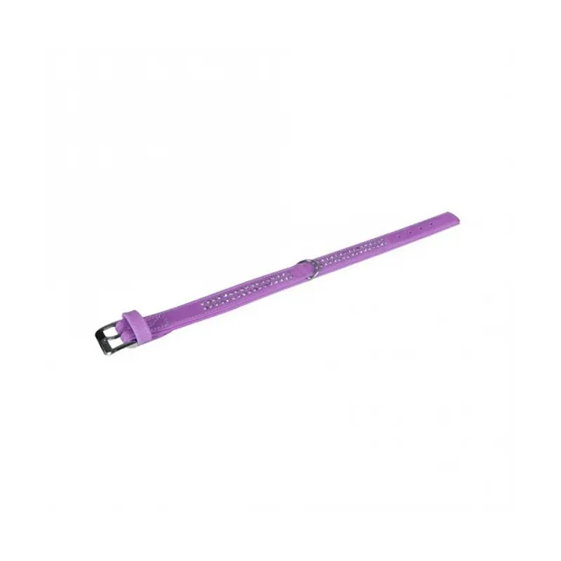 Halsbänder Karlie Buffalo Strass-Halsband - Violett - 2-reihig,...