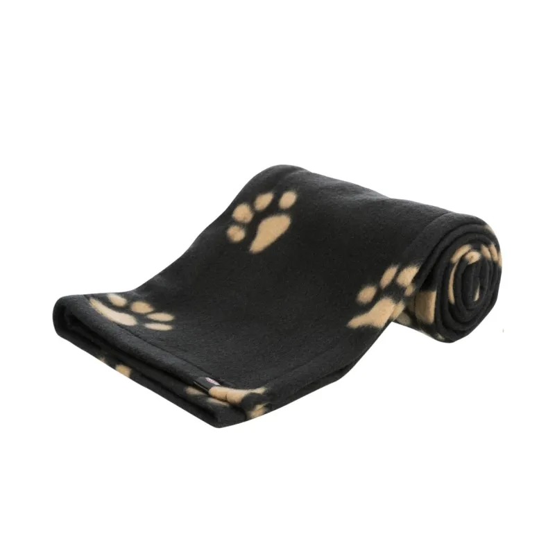 Betten & Körbe Trixie Fleecedecke Beany - 100 × 70 cm - schwarz...