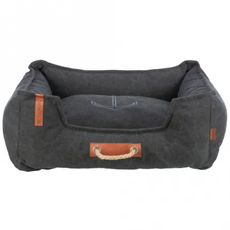 Betten & Körbe Trixie BE NORDIC Bett Föhr - Schwarz - 100 × 80 cm...