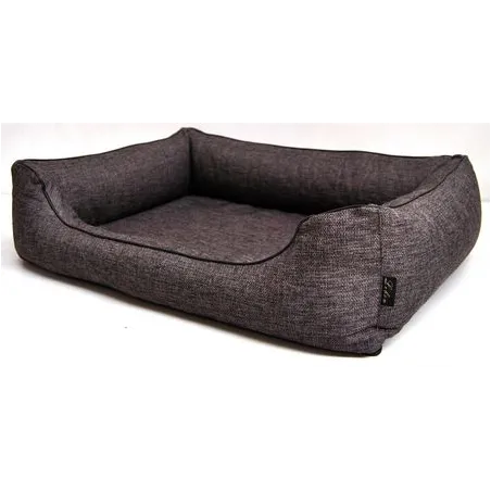 Betten & Körbe Lebon Hundebett Lino - Grau - 80x60cm jetzt online