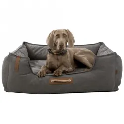 Betten & Körbe Trixie BE NORDIC Bett Föhr - dunkelgrau - 80 x 60...