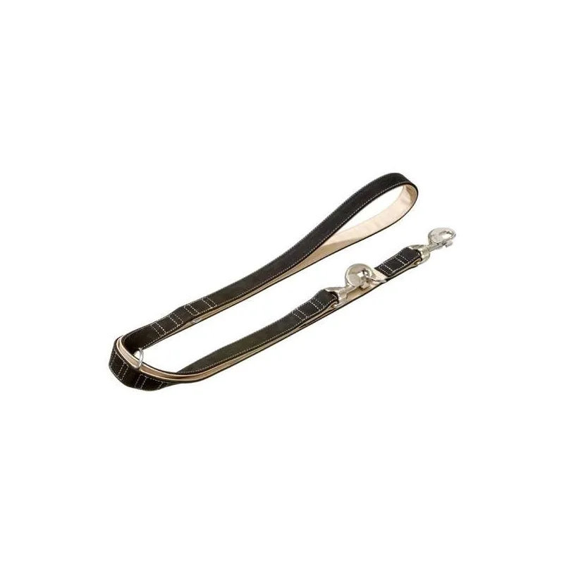 Leinen Karlie Buffalo Ultra Führleine - Schwarz/Hellbeige - 25 mm...