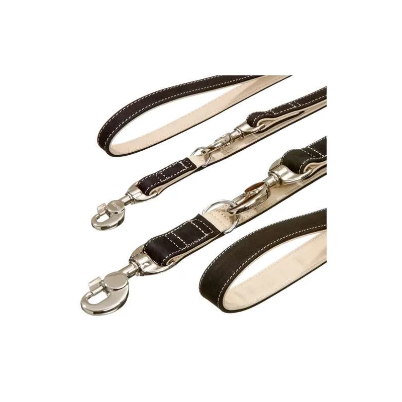 Leinen Karlie Buffalo Ultra Führleine - Schwarz/Hellbeige - 15 mm...