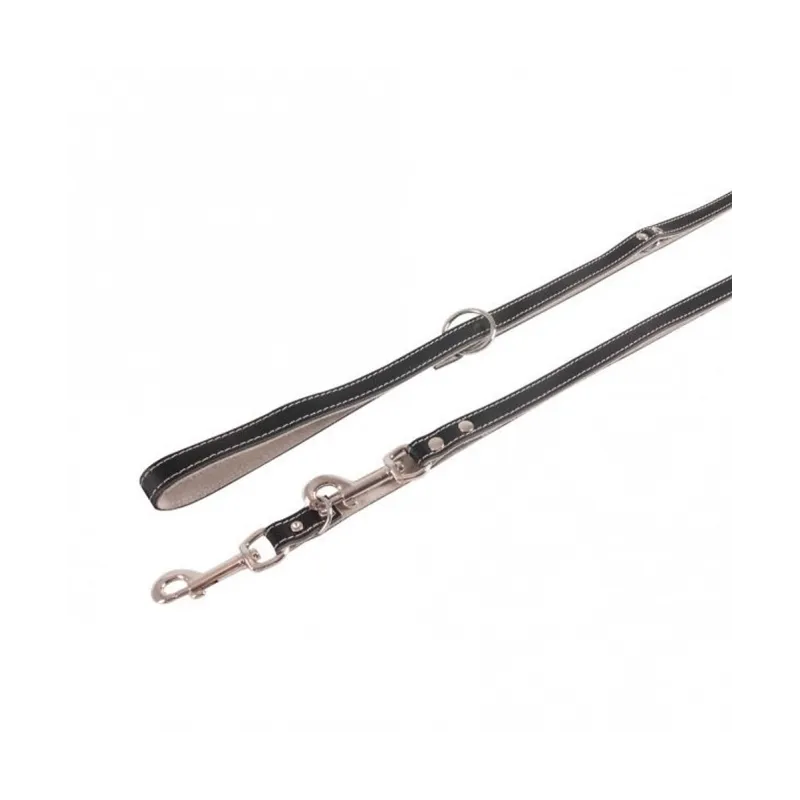 Leinen Karlie Führleine Chic - Schwarz/Grau, 200 cm / 18 mm jetzt...