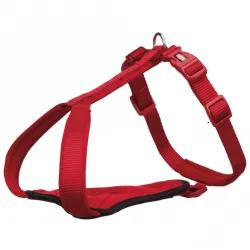Halsbänder & Leinen Trixie Premium Y-Geschirr - rot - 33-42 cm/10...