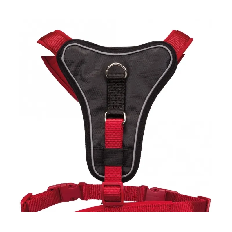 Halsbänder & Leinen Trixie Premium Y-Geschirr - rot - 33-42 cm/10...