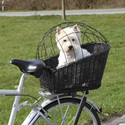 Reise & Transport Trixie Fahrradkorb aus Weide für Gepäckträger...