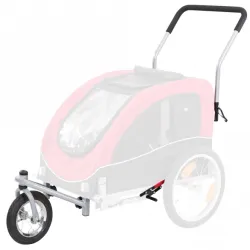 Reise & Transport Trixie Jogger-Umbausatz für Hundeanhänger - für...