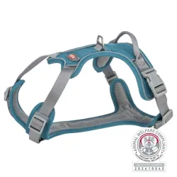 Halsbänder & Leinen Trixie Premium Active Geschirr - petrol -...