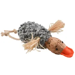 Katzenspielzeug Duvoplus Cat Toy Kork Knister-Ente - grau jetzt online