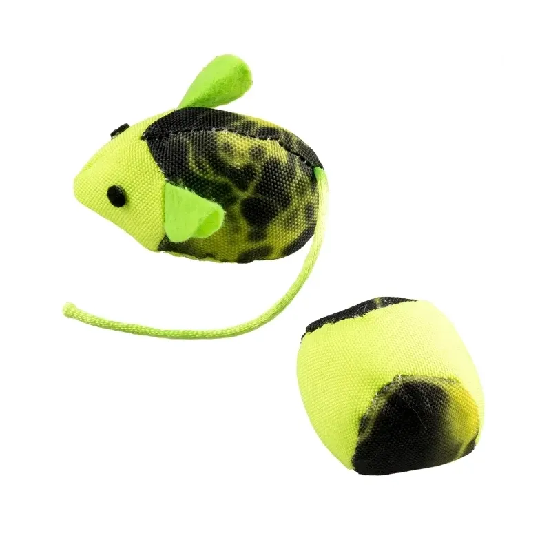 Katzenspielzeug Duvoplus Cat Toy Flash Maus & Ball - grün jetzt online
