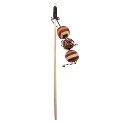 Katzenspielzeug Duvoplus Cat Toy Spielangel Catchy knitted Bälle -...