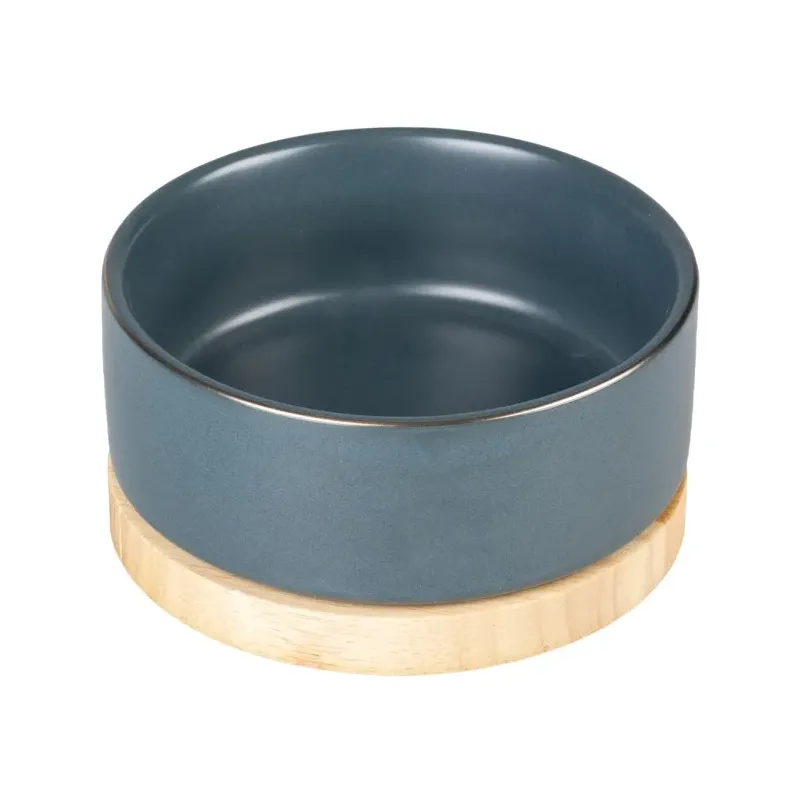 Katzennäpfe & Tränken Duvoplus Keramiknapf Stone Timber blau -...