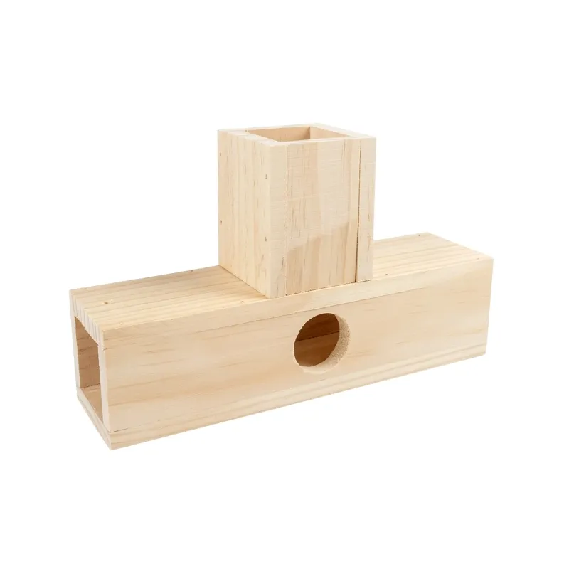 Ausstattung & Zubehör Duvoplus Nager-T-Tunnel aus Holz jetzt online