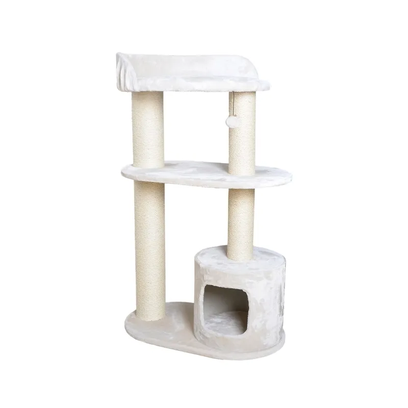 Kratzbäume & -möbel EBI Kratzbaum Bedford 127 - Creme jetzt online