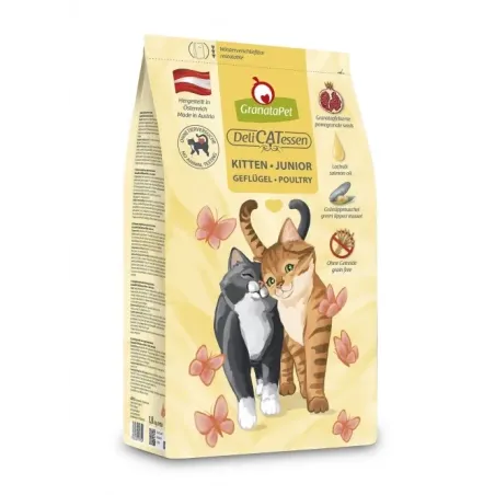 Katzen Trockenfutter GranataPet DeliCatessen Kitten Geflügel - 300...
