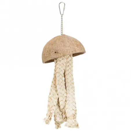 Ausstattung & Zubehör Trixie Naturspielzeug mit Kokosnuss +...