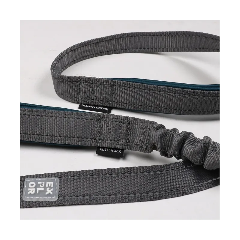 Leinen Duvoplus EXPLOR Ultimate Fit 2in1 Leine Classic - petrol...