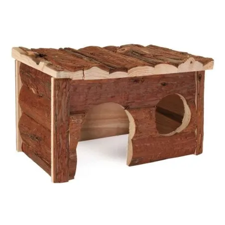Ausstattung & Zubehör Trixie Blockhaus Jerrik für Kaninchen etc....