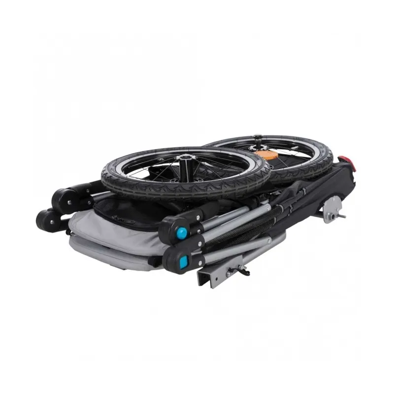 Reise & Transport Trixie Fahrrad-Anhänger für Hunde - grau/schwarz...