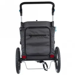 Reise & Transport Trixie Fahrrad-Anhänger für Hunde - grau/schwarz...