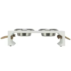 Hundenäpfe & Tränken Trixie BE NORDIC Napf-Set, MDF/Edelstahl - 2...