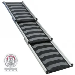 Reise & Transport Trixie 3-fach Teleskop-Rampe, Aluminium/TPR...