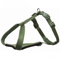 Halsbänder & Leinen Trixie Premium Y-Geschirr - waldgrün - 30-37...