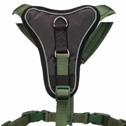 Halsbänder & Leinen Trixie Premium Y-Geschirr - waldgrün - 30-37...