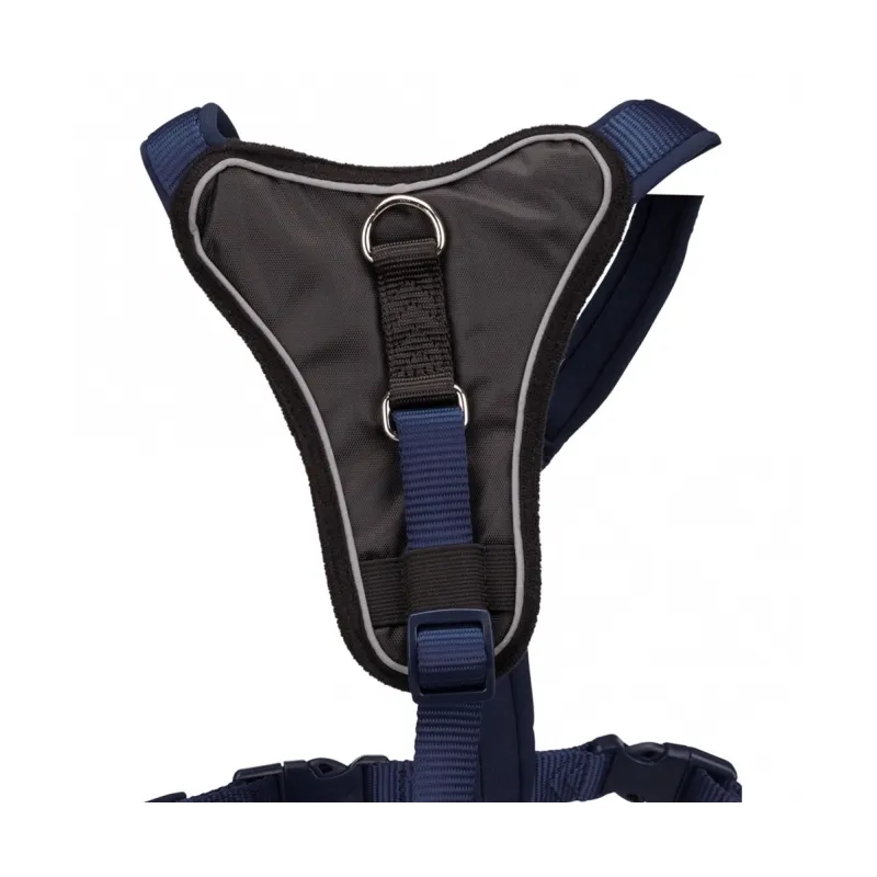 Halsbänder & Leinen Trixie Premium Y-Geschirr - indigo - 95-120...