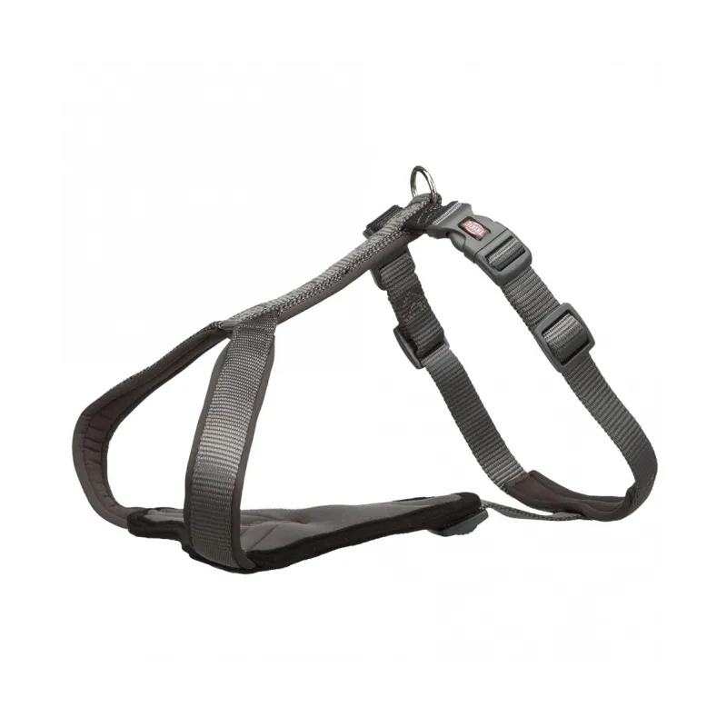 Halsbänder & Leinen Trixie Premium Y-Geschirr - grafit - 33-42...