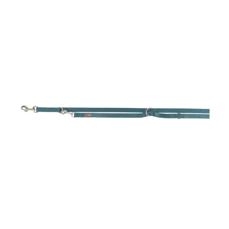 Leinen Trixie Premium Verlängerungsleine - petrol - 2,00 m/15 mm...
