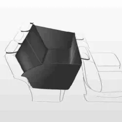Reise & Transport Trixie Auto-Schondecke mit Seitenteilen - 1,50 x...