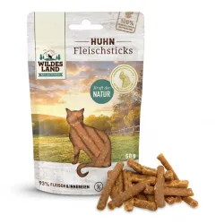 Katzensnacks Wildes Land Cat Fleischsticks Huhn 50g jetzt online