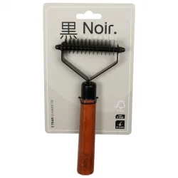 Pflege & Gesundheit EBI Noir Japandi Trimmstriegel - 8 Klingen...
